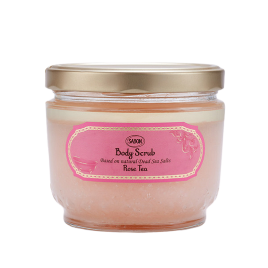 SABON Dead Sea Body Scrub in Rose Tea