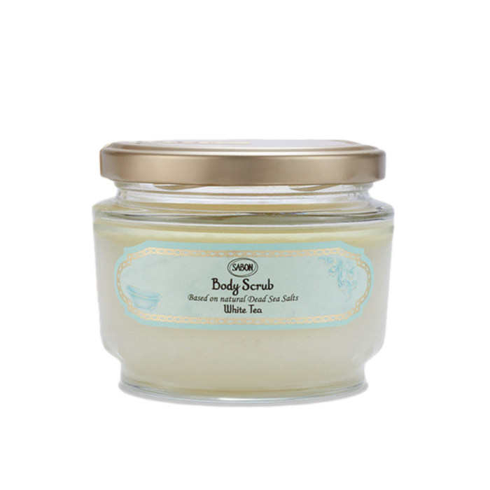 SABON Dead Sea Body Scrub in White Tea
