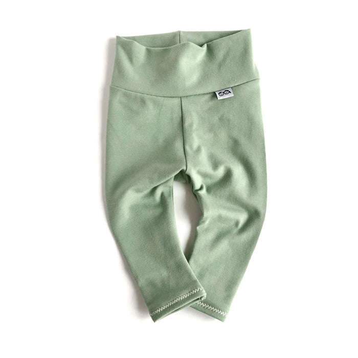 Sage Green Leggings and/or Beanie Knot Hat