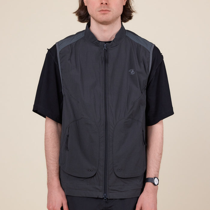 San San Gear - Terraface Vest Jacket - Charcoal