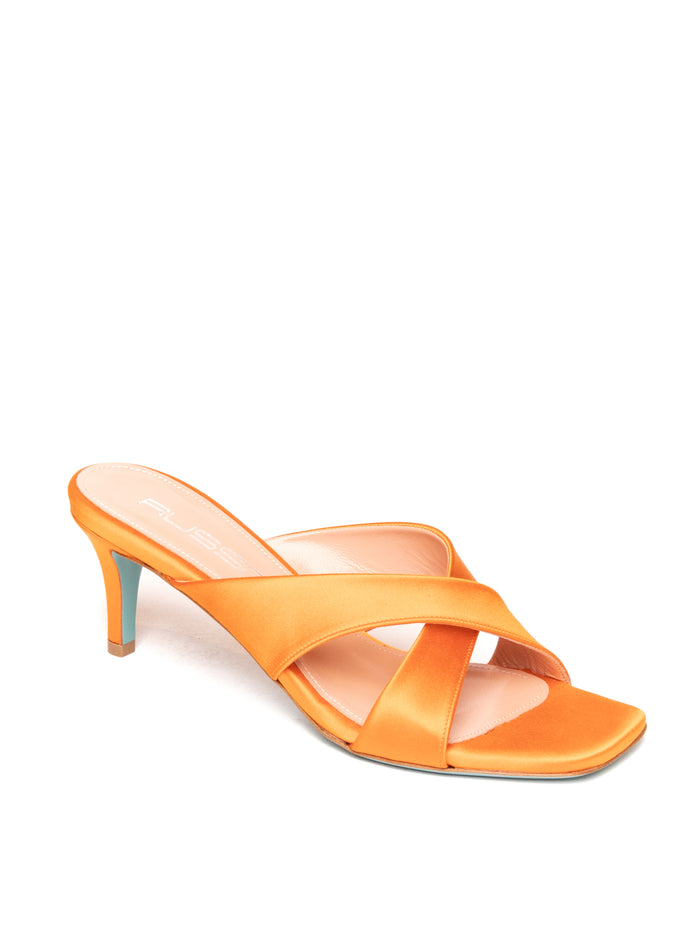 RUSSO G Sandalo ania raso 88 arancio ANIA088 RASO-ARANCIO