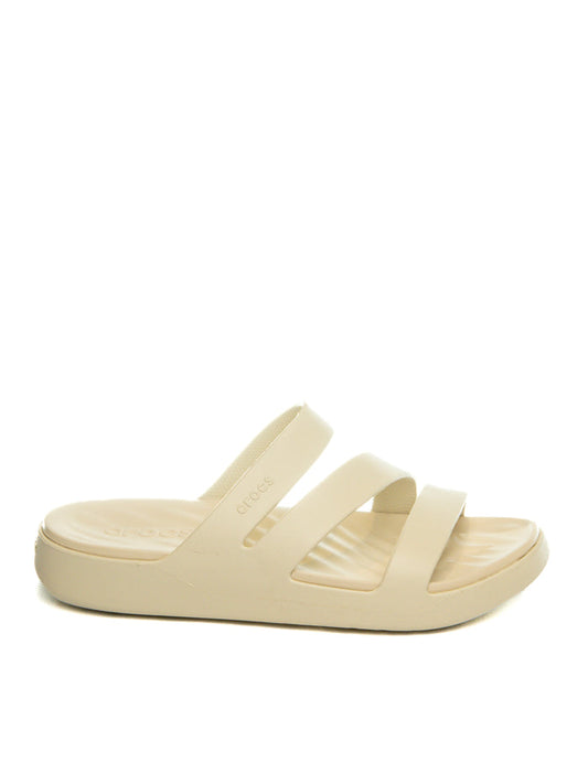 CROCS sandalo getaway bianco 209587 GETAWAY STRA-STU 160