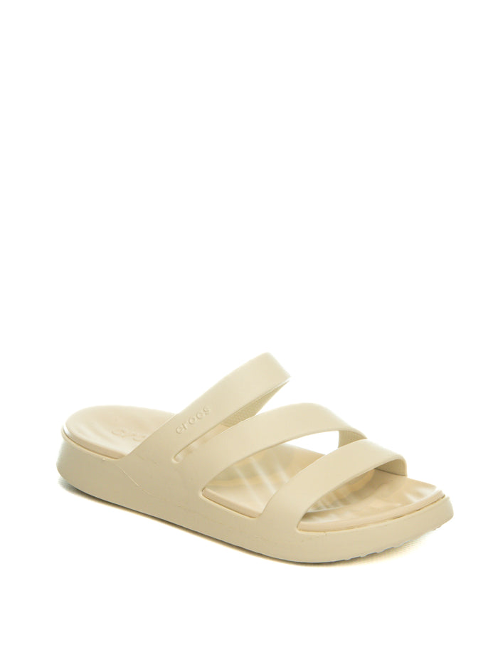 CROCS sandalo getaway bianco 209587 GETAWAY STRA-STU 160