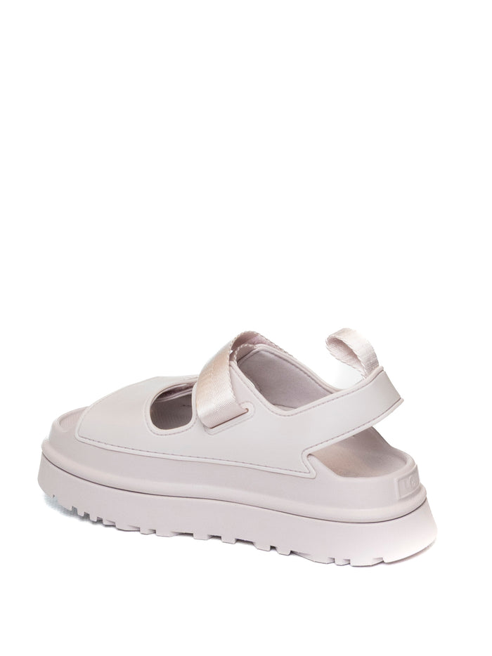 UGG sandalo golden glow bianco GOLDENGLOW PELLE-BYF