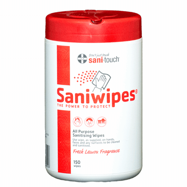 Sani - Touch Saniwipe Canister -150wipes