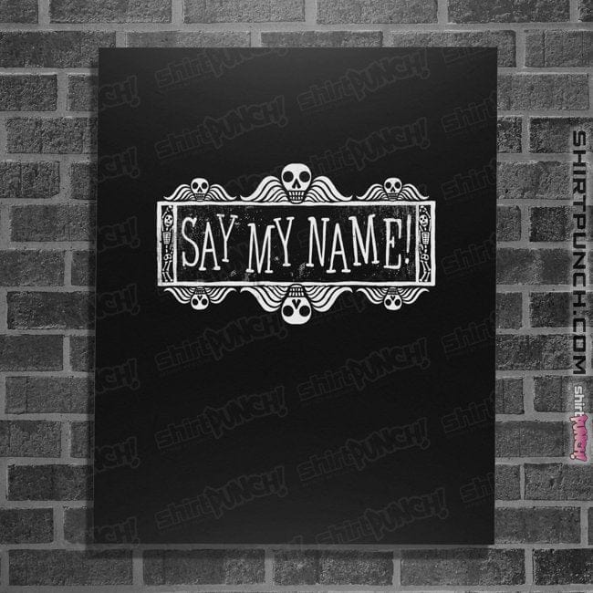 Posters / 4"x6" / Black