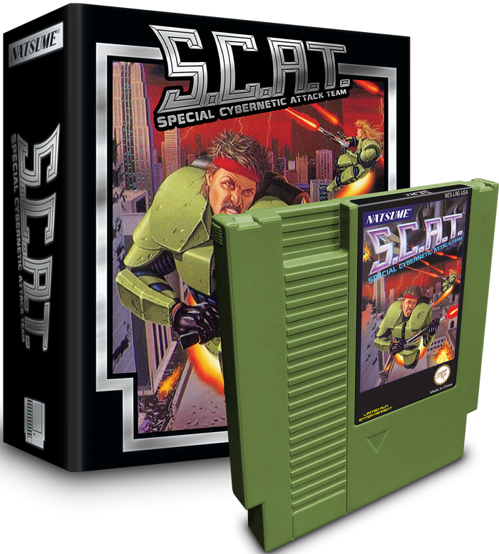S.C.A.T.: Special Cybernetic Attack Team Collector's Edition (NES)