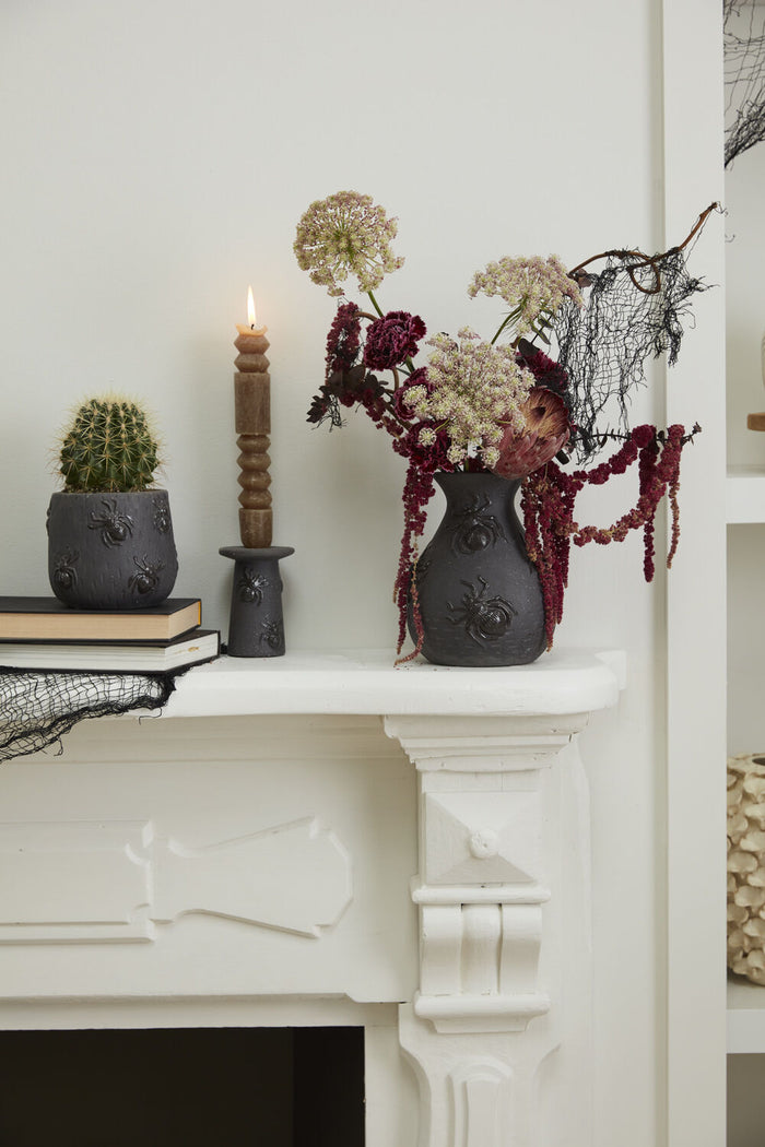 Scuttling Spider Taper Candle Holder