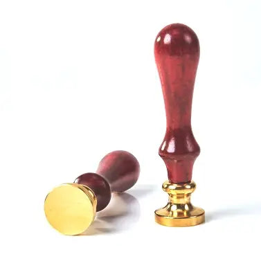 Distressed Burgundy Handle For Wax Stamp