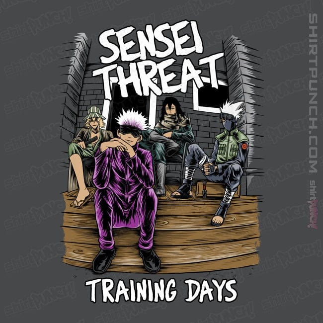 Secret_Shirts Magnets / 3"x3" / Charcoal Sensei Threat