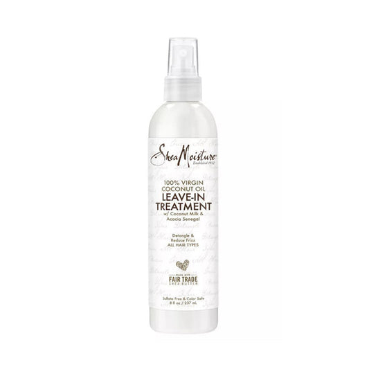 SHEA MOISTURE 100% Virgin Coconut Oil Leave-In Treatment 8Oz