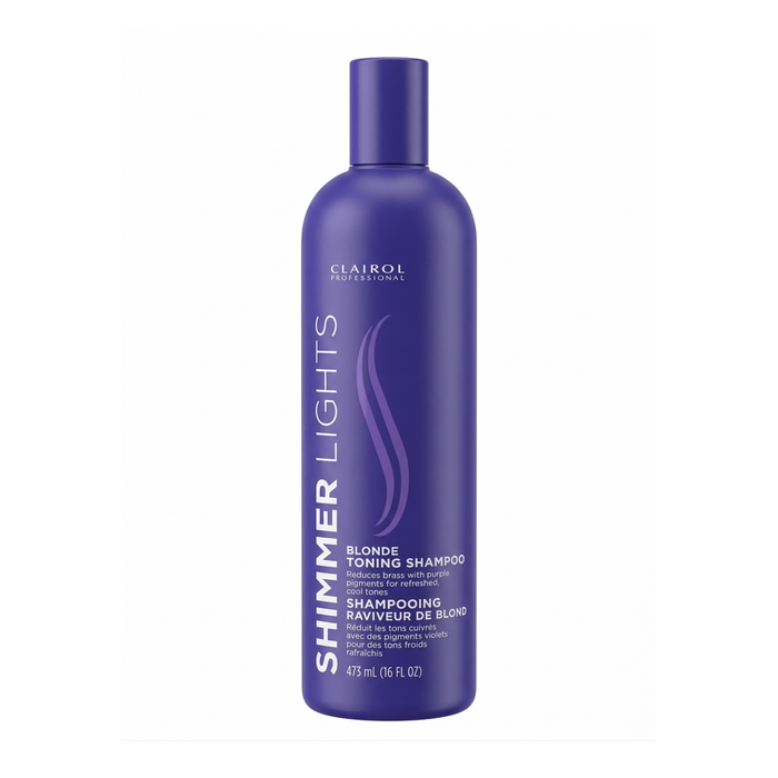 SHIMMER LIGHTS Blonde Toning Shampoo 16oz