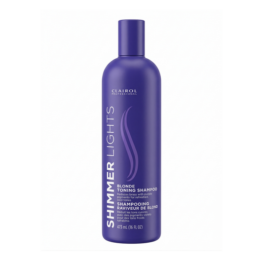 SHIMMER LIGHTS Blonde Toning Shampoo 16oz