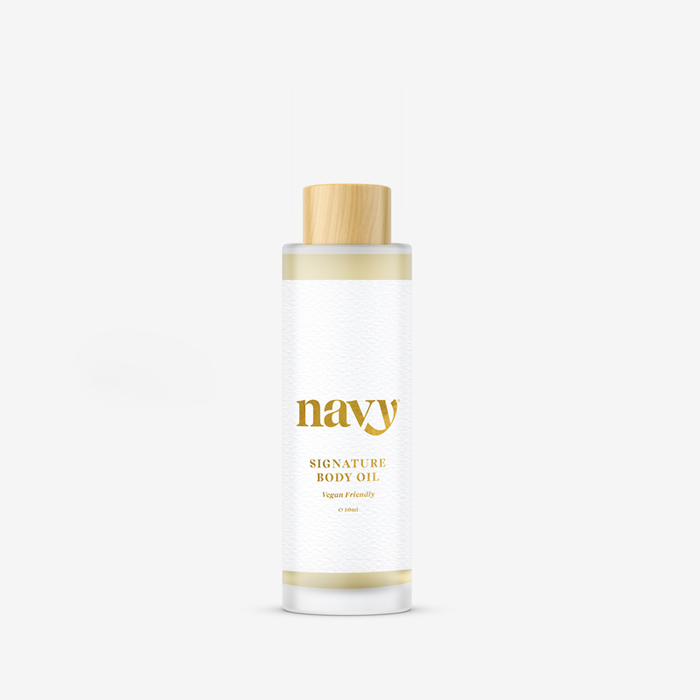 Navy Signature Body Oil  nourishing body