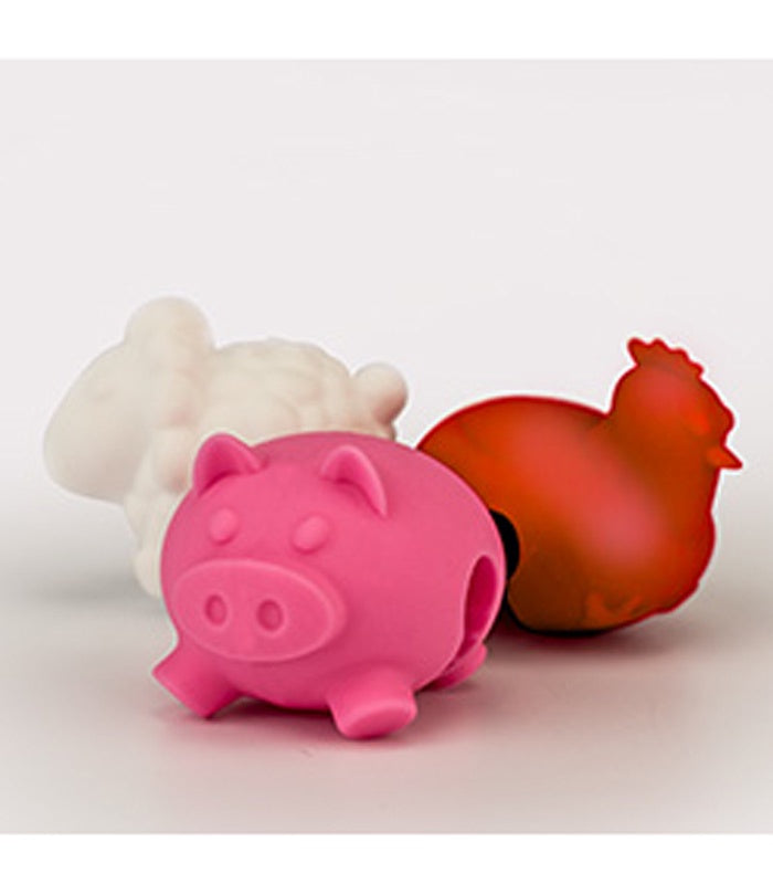 Silicone Lid Lifters - Farm Animals (Set of 3)
