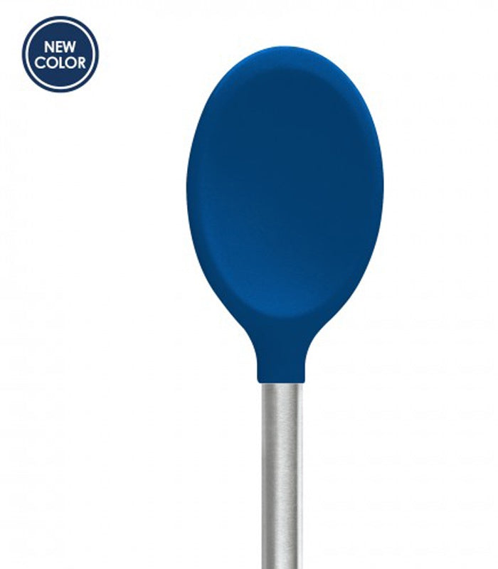 Silicone Mixing Spoon Stainless Steel Handle