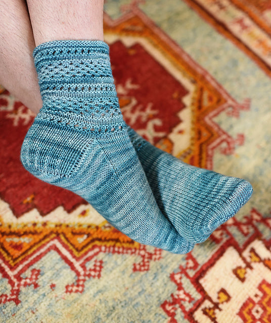 Silk Road Socks: Socks Inspired by Oriental Rugs by Hunter Hammersen
