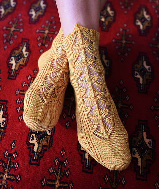 Silk Road Socks: Socks Inspired by Oriental Rugs by Hunter Hammersen