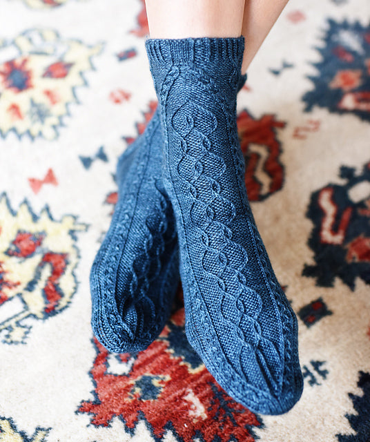 Silk Road Socks: Socks Inspired by Oriental Rugs by Hunter Hammersen