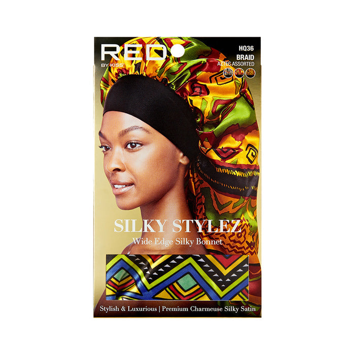 Silky Stylez Wide Edge Silky Bonnet Braid [Super Jumbo] [Assorted Leopard] #HQ36