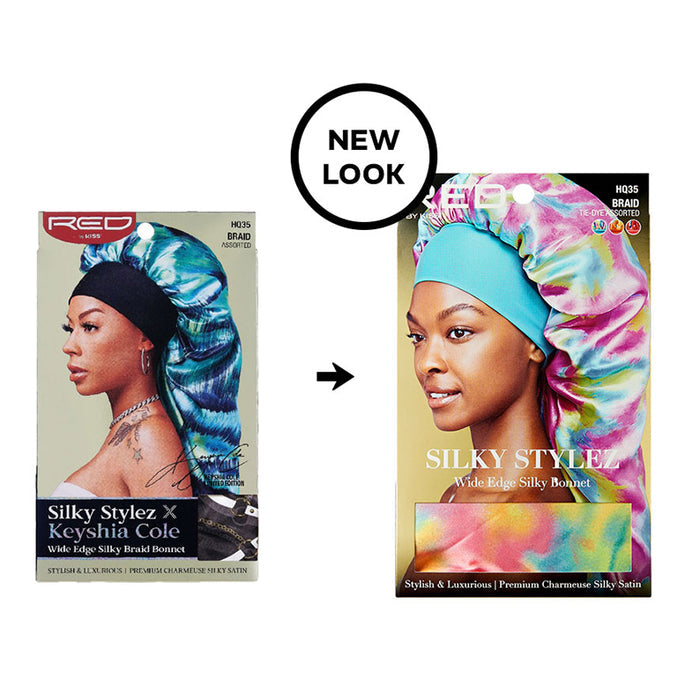 Silky Stylez Wide Edge Silky Bonnet Braid [Super Jumbo] [Assorted Luxury] #HQ35