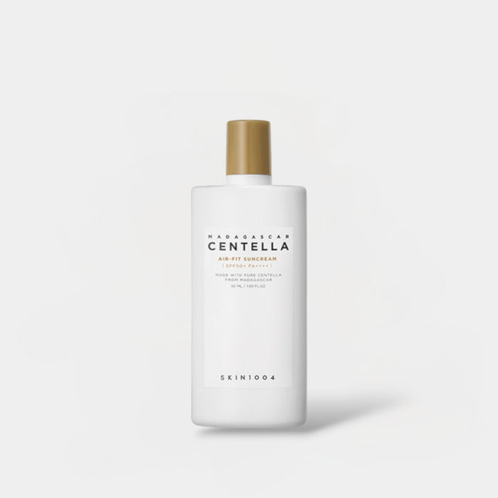 SKIN1004 Madagascar Centella Air - fit Suncream Plus 50ml. كريم الوقاية من الشمس SKIN1004 مدغشقر سنتيلا إير - فيت بلس - Princess Cosmetics Qatar