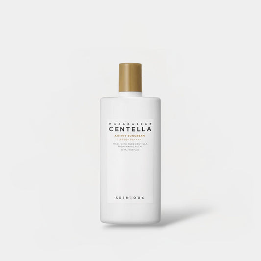 SKIN1004 Madagascar Centella Air - fit Suncream Plus 50ml. كريم الوقاية من الشمس SKIN1004 مدغشقر سنتيلا إير - فيت بلس - Princess Cosmetics Qatar
