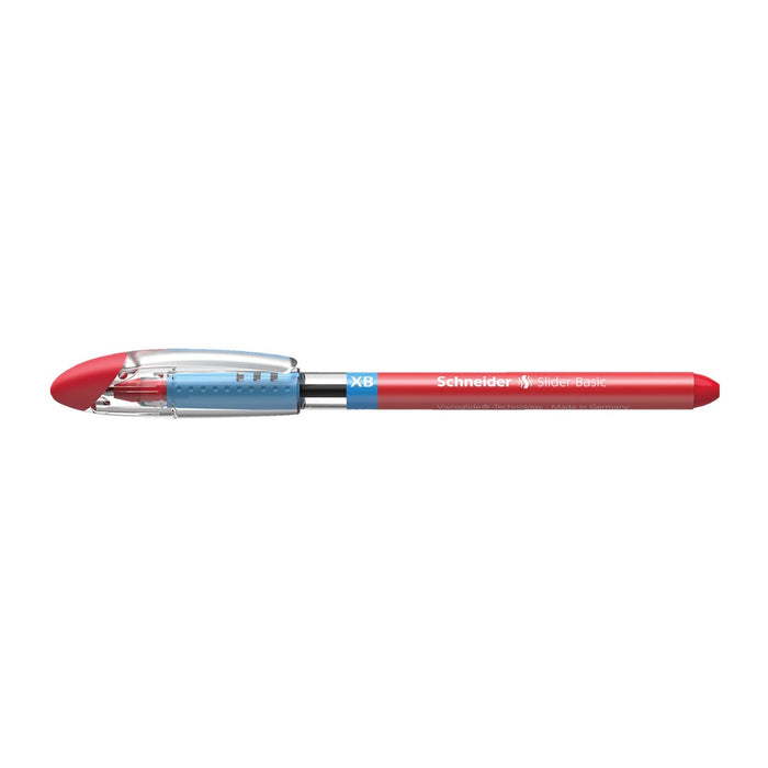 Slider BASIC Ballpoint Pens XB, Box of 10#ink-color_red
