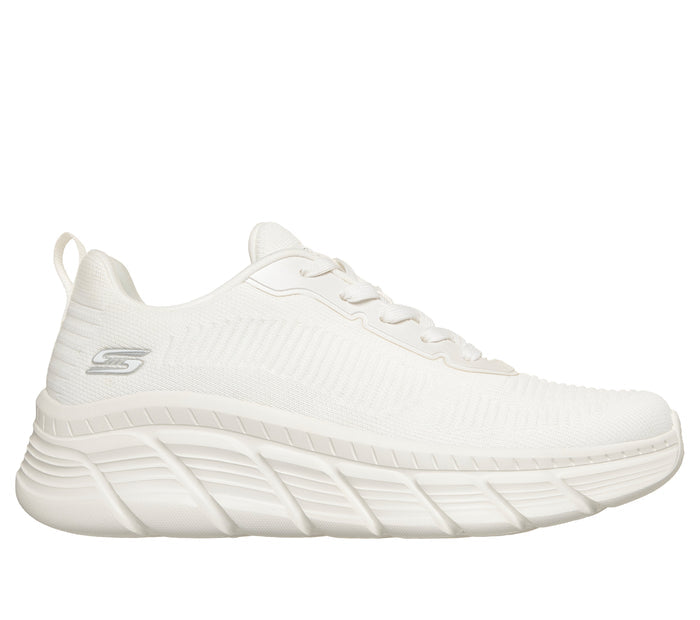 SKECHERS Sneaker bobs flex bianco 117385 BOBS B FLEX