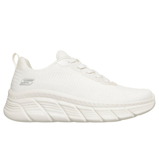 SKECHERS Sneaker bobs flex bianco 117385 BOBS B FLEX