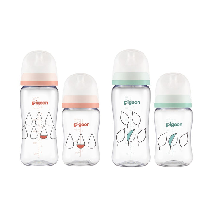 PIGEON SofTouch T-Ester Bottle (Dewdrop/Leaf, 200ml/300ml) | Isetan KL Online Store