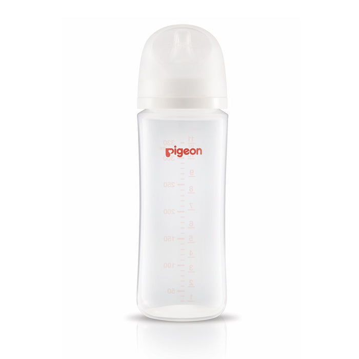 PIGEON SofTouch Wide-Neck PP Nursing Bottle (160ml/240ml/330ml) | Isetan KL Online Store