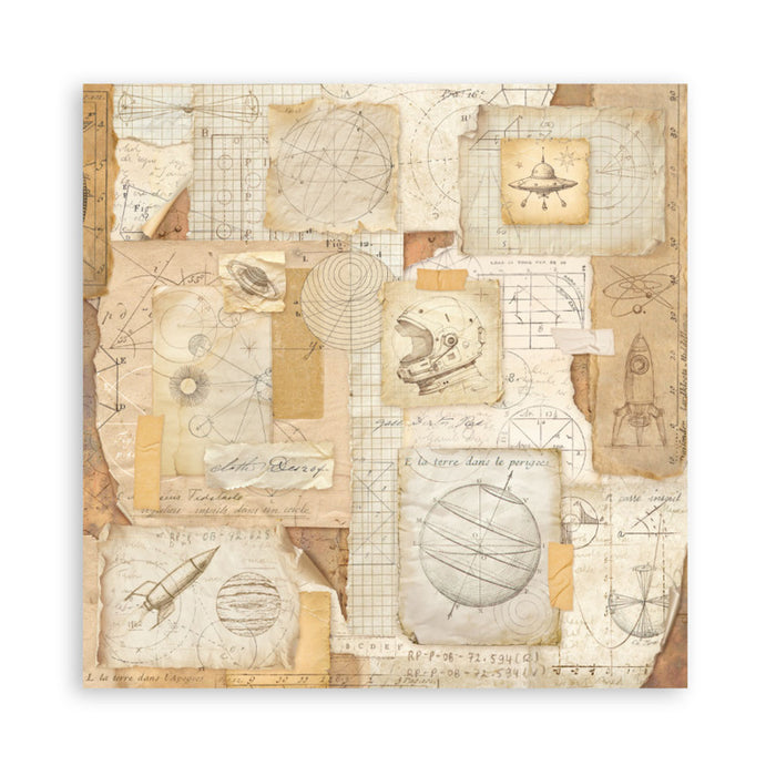 Stamperia - 12X12 Maxi Paper Pad - A New Beginning. Includes 22 sheets. Available at Embellish Away located in Bowmanville Ontario Canada.