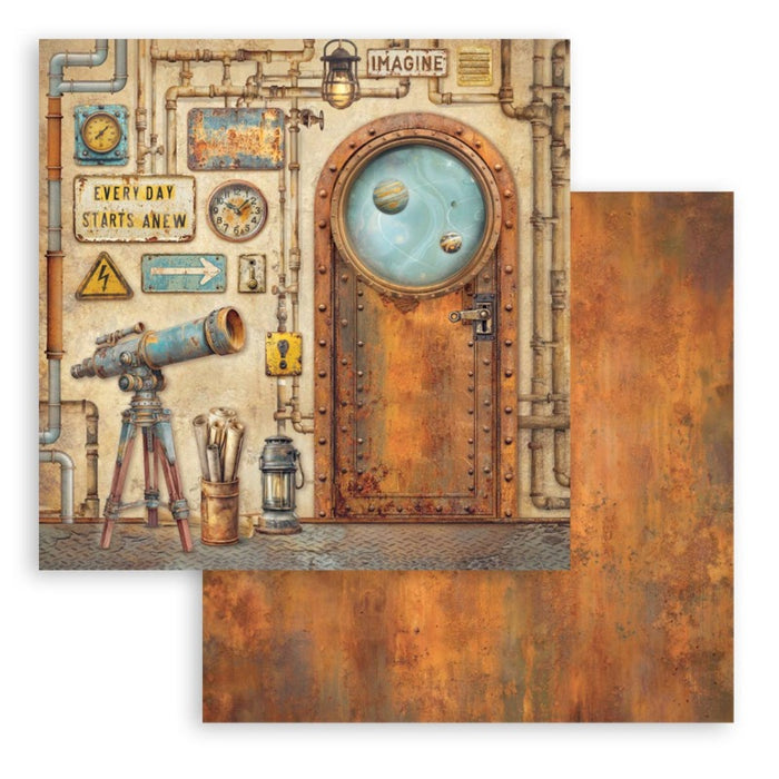 Stamperia - 12X12 Paper Pad - A New Beginning. 10 sheets. Available at Embellish Away located in Bowmanville Ontario Canada.