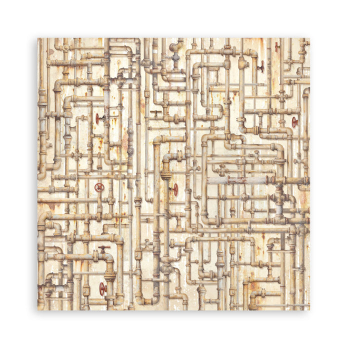 Stamperia - 8X8 Maxi Paper Pad - A New Beginning. Includes 22 sheets. Available at Embellish Away located in Bowmanville Ontario Canada.
