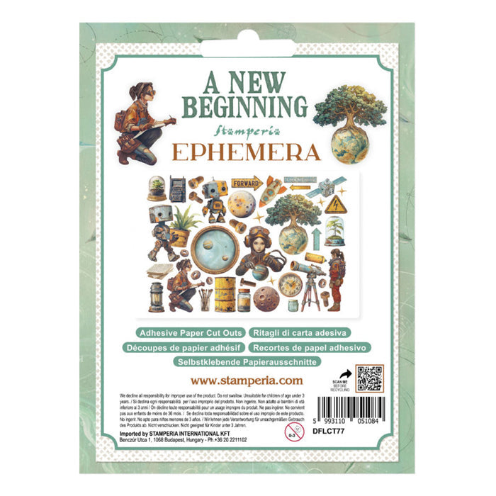 Stamperia - Ephemera - A New Beginning. Available at Embellish Away located in Bowmanville Ontario Canada.