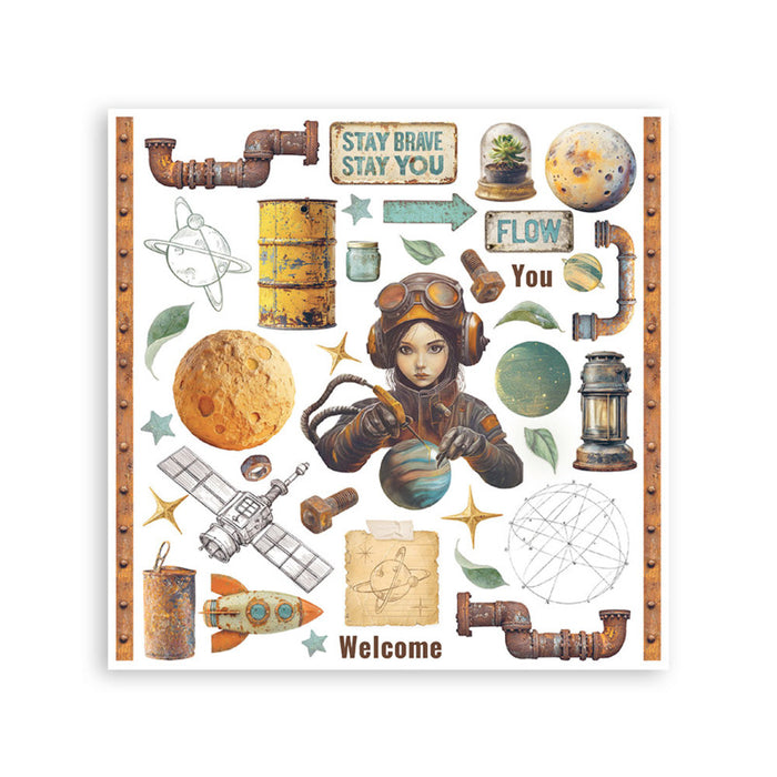 Stamperia - Rub-on Kit - A New Beginning. Available at Embellish Away located in Bowmanville Ontario Canada.
