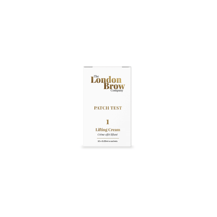 Step 1 Patch Test Sachets - London Brow Lamination - The London Brow Company