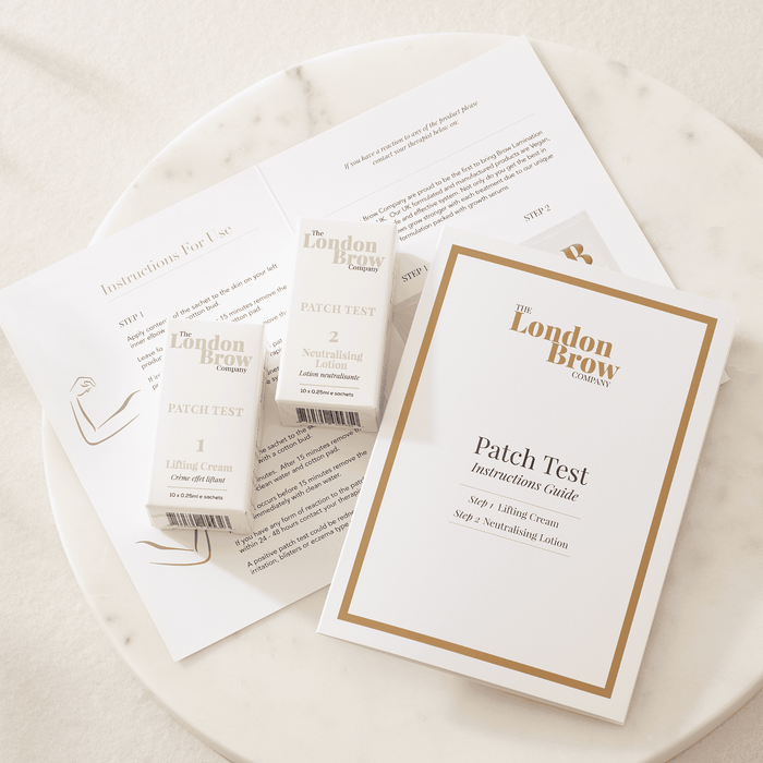 Step 2 Patch Test Sachets London Brow Lamination - The London Brow Company