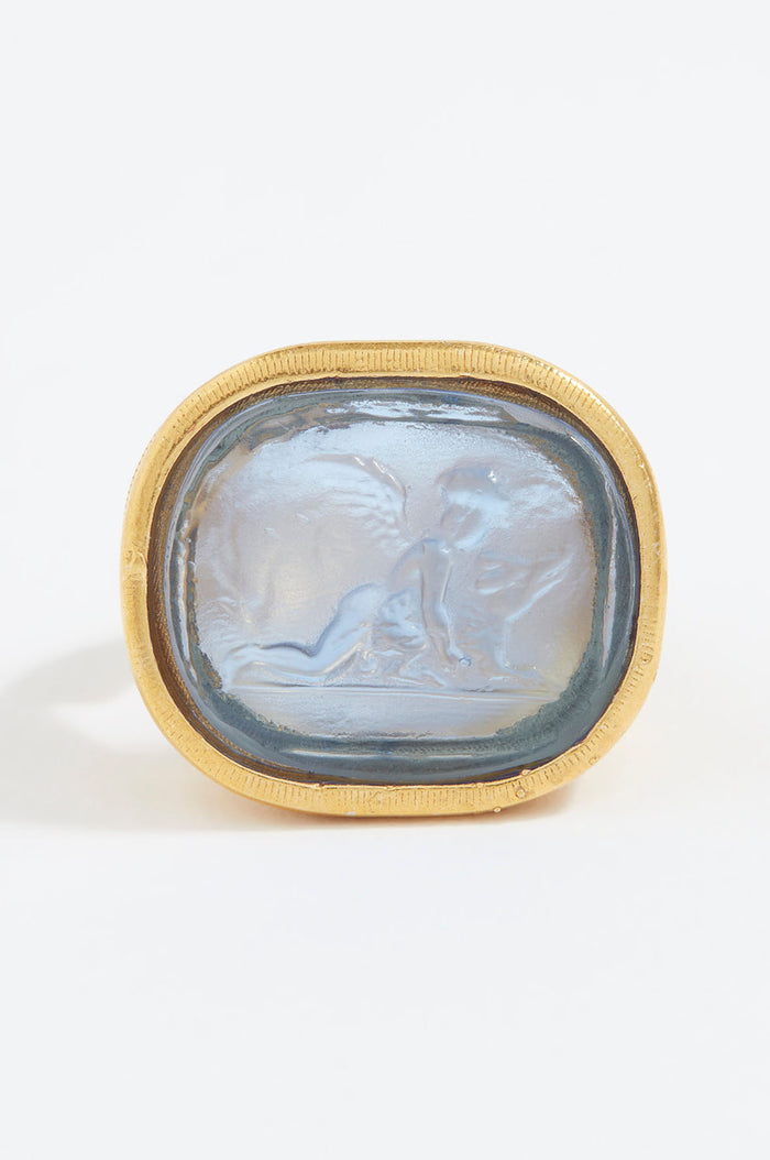 Strength Talisman Ring Azure