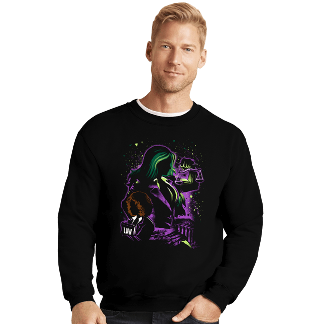 Crewneck Sweater, Unisex / Small / Black