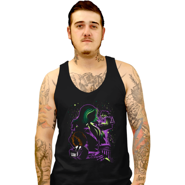 Tank Top, Unisex / Small / Black