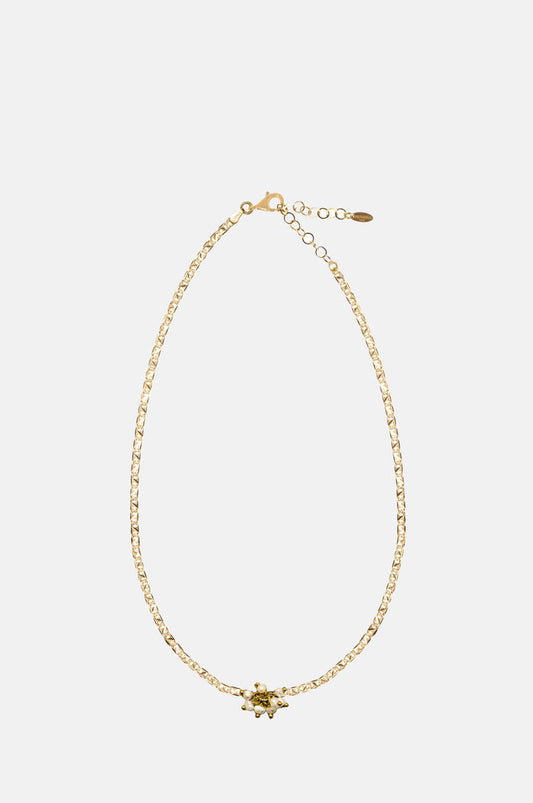 Hermina Athens Stylelove Pearl Ring Gold Necklace.