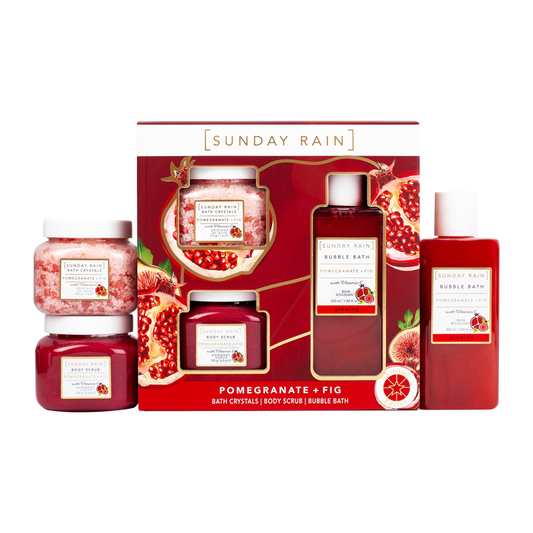 Sunday Rain Pomegranate & Fig Trio