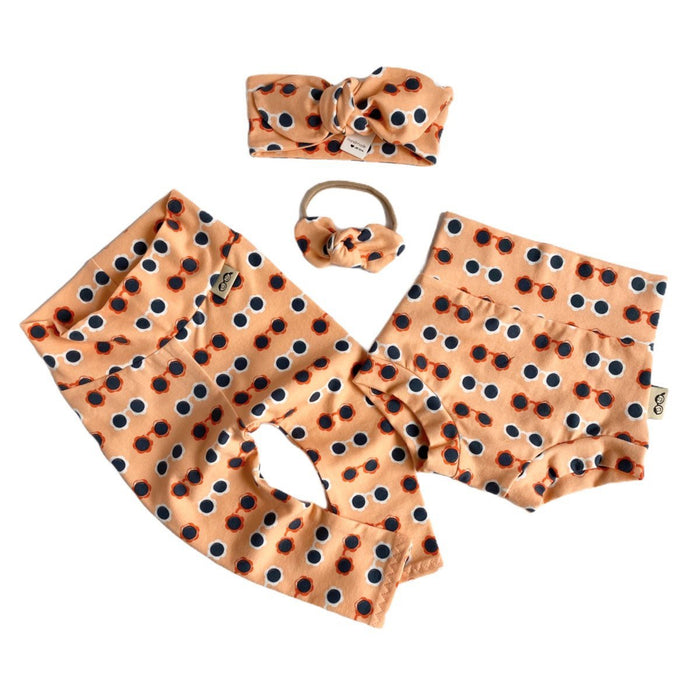Sunny Shades Melon Leggings and/or Headbands