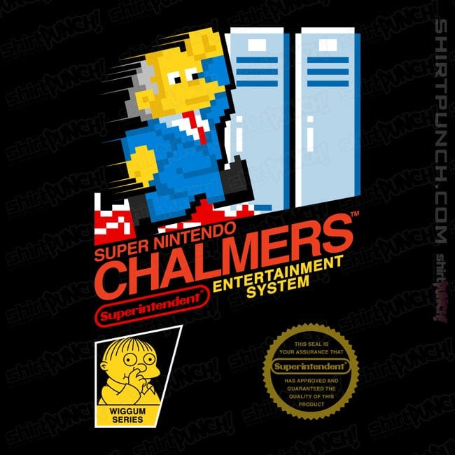 Secret_Shirts Magnets / 3"x3" / Black Supernintendo Chalmers