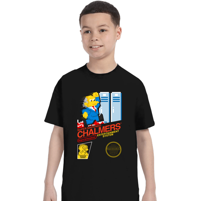 Secret_Shirts T-Shirts, Youth / XS / Black Supernintendo Chalmers