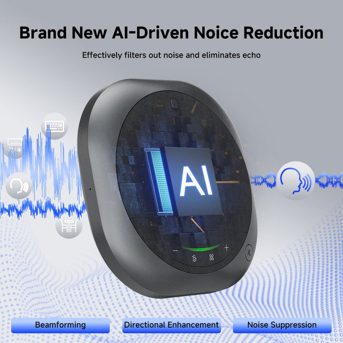 SVBONY SVHub Omni2P AI Omnidirectional Conference Microphone (F9686B) Svbony
