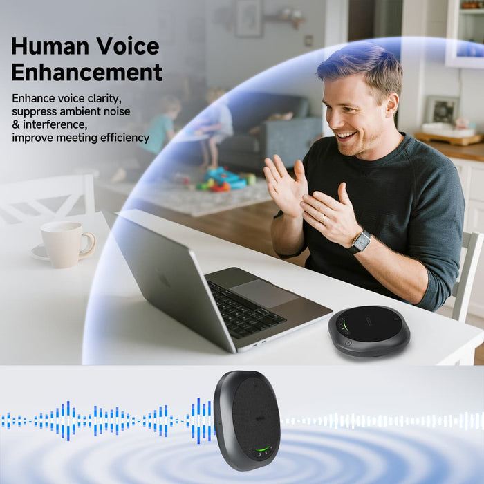 SVBONY SVHub Omni2P AI Omnidirectional Conference Microphone (F9686B) Svbony