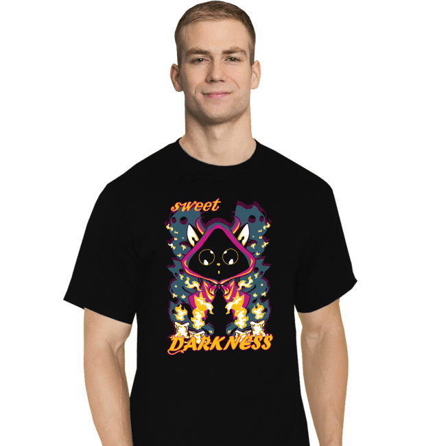 Shirts T-Shirts, Tall / Large / Black Sweet Darkness